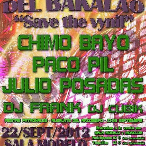 DJ Frank, Chimo Bayo, Julio Posadas, Paco Pil Save Vinyl (Sala La