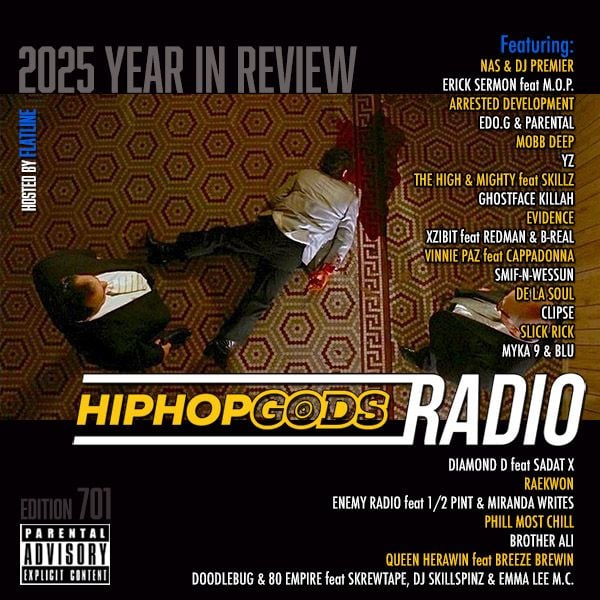 Cover image for HipHopGods Radio: 2025 Year In Review