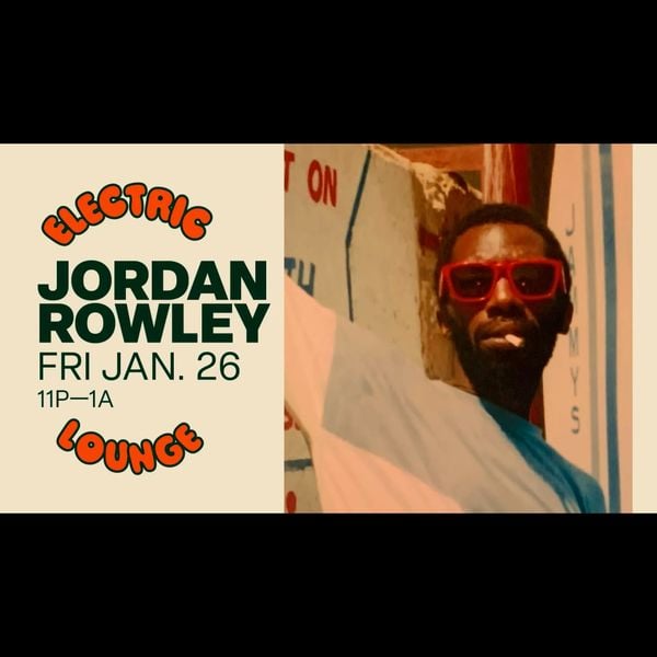 ELECTRIC LOUNGE W/ JORDAN ROWLEY