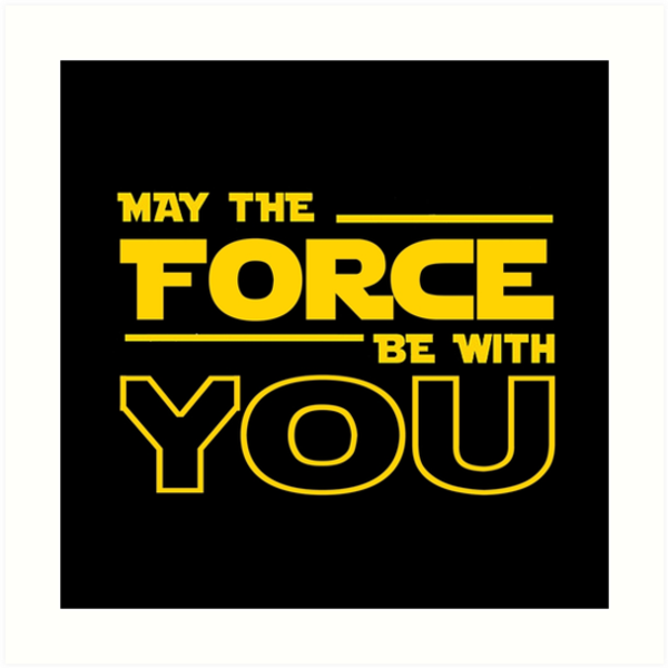 May the force be with you картинки