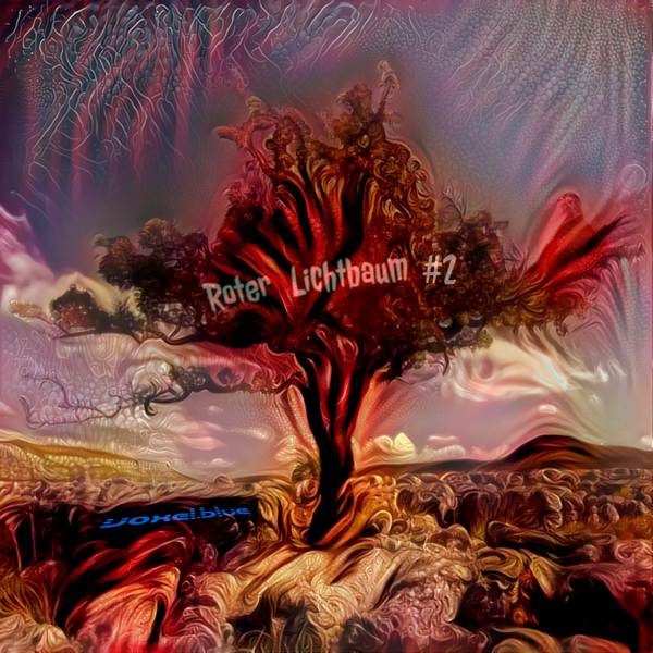 Roter Lichtbaum #2