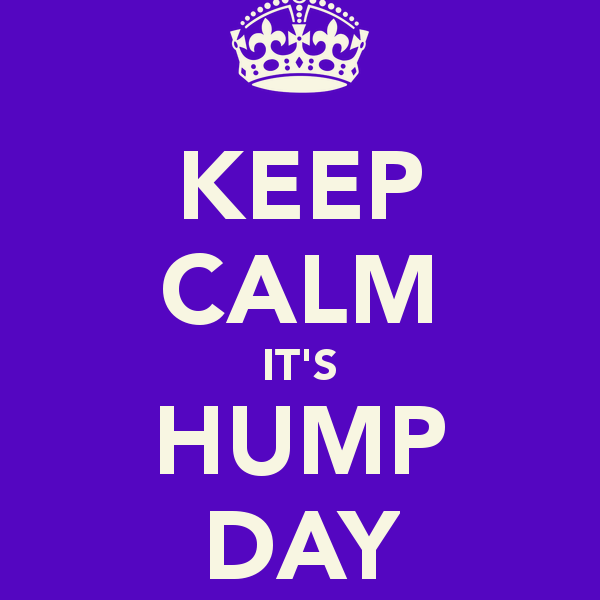 keep calm hump day