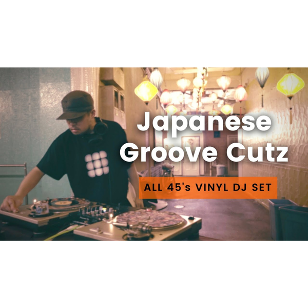 FULL VINYL | Japanese Groove 45's Set | DJ KAZZMATAZZ by The