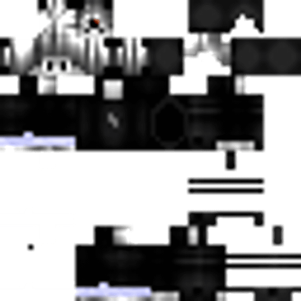 скины майнкрафт черно белые мальчик