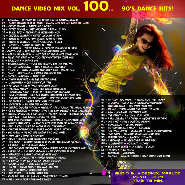 Dance Hits 90'S - Best Remixes Of Hits 70'S - 80'S (CD1) - mp3 buy, full  tracklist