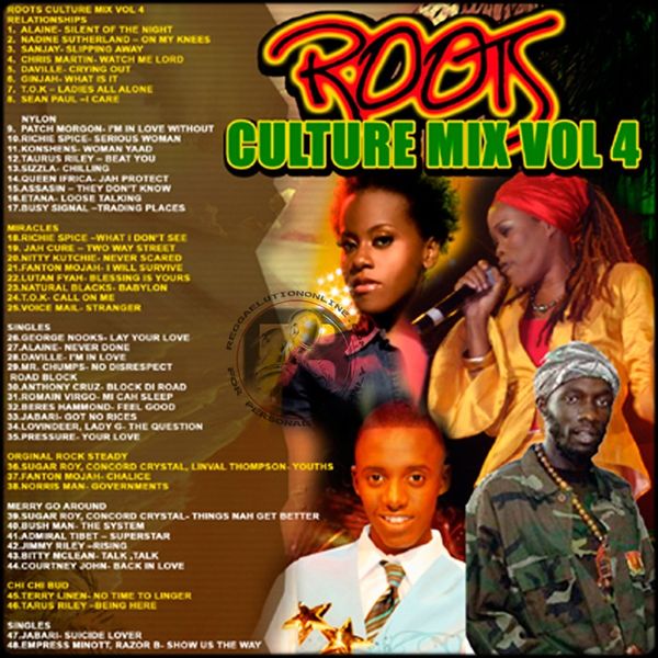 DJ Kenny - Roots Culture Mix Vol. 4 (2008 Reggae Mix CD) by Dream 
