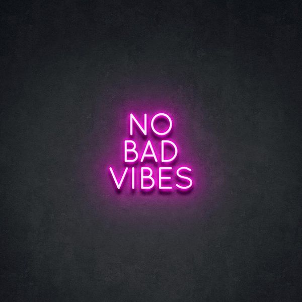 No bad vibes