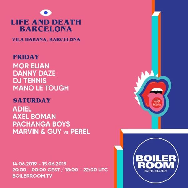 DJ Tennis Live Boiler Room X Life Death Barcelona 06.19 by