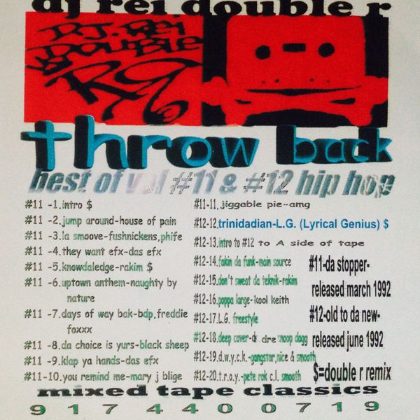 DJ Rei Double R & G-Bo The Pro Throwback #11 & #12 by J.Nickelz