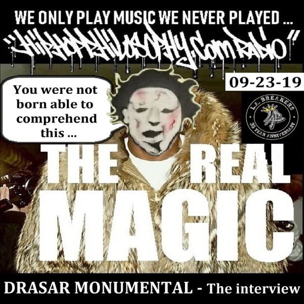 We interview one of our Top 5 producers in the world today - Drasar Monumental!