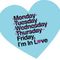 Friday I'm In Love 2012