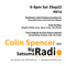 Colin Spencer On Big Satsuma Radio #014 6-8pm Sat 3Sep22 @bigsatsumaradio @ColinsCuts