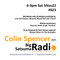 Colin Spencer On Big Satsuma Radio #023 6-8pm Sat 5Nov22 @bigsatsumaradio @ColinsCuts