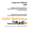 Colin Spencer On Big Satsuma Radio #025 6-8pm Sat 19Nov22 @bigsatsumaradio @ColinsCuts