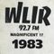 WLIR 92.7 FM NY November 1983 Steve Jones with some commercials 106 minutes