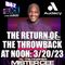 MISTER CEE THE RETURN OF THE THROWBACK AT NOON 94.7 THE BLOCK NYC 3/20/23