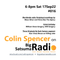Colin Spencer On Big Satsuma Radio #016 6-8pm Sat 17Sep22 @bigsatsumaradio @ColinsCuts