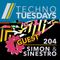 Techno Tuesdays 204 - Tzeech - Techno Independence 2022 (4 AM Mix)