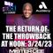MISTER CEE THE RETURN OF THE THROWBACK AT NOON 94.7 THE BLOCK NYC 3/24/23