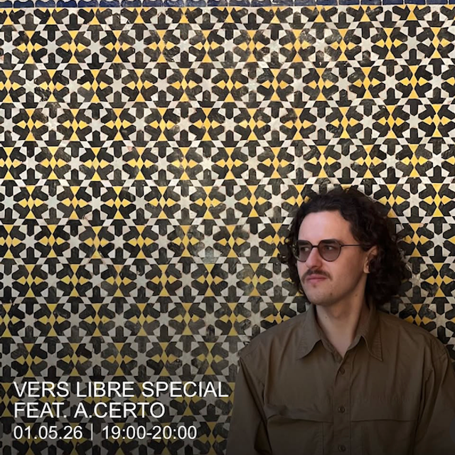 Vers Libre Special with A. Certo (2026.05.01)