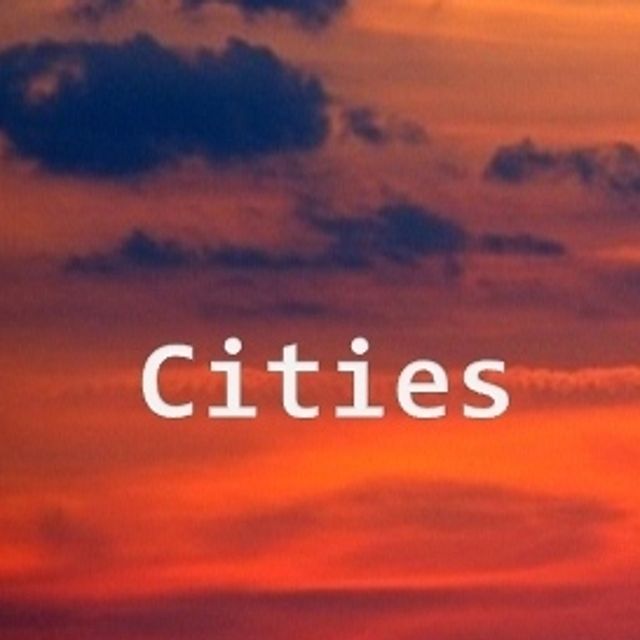 Mixcloud profile picture for @Cities