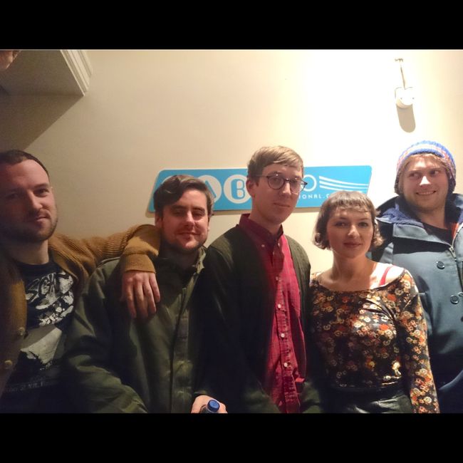 24/01/2015 with Night Flowers in the studio and Summer Camp on the phone
