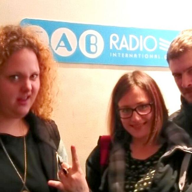 10/05/2014 with Fat Out Fest's Verity Gardner, Jamie Robinson & Emma Thompson