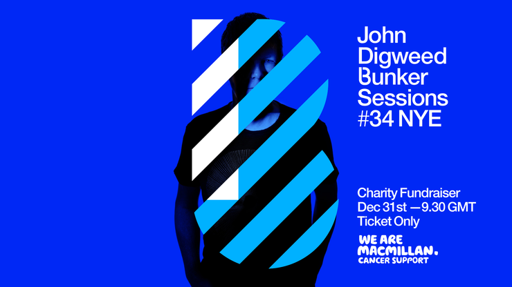 John Digweed Bunker Sessions New Year's Eve Livestream