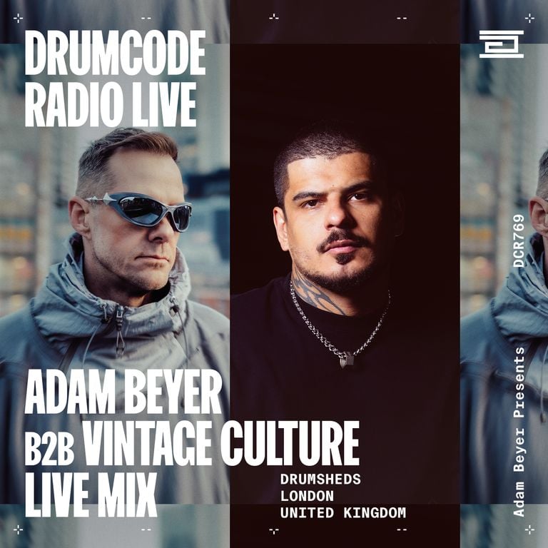 DCR769 – Drumcode Radio Live – Adam Beyer &#038; Vintage Culture live from Drumsheds, London