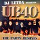 DJ Letoa - UB40 - The Party Remixes logo