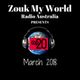 March 2018 - Hottest 20 Zouk Tracks - Official DJ Alexy Mixtape for Zouk My World Radio! logo