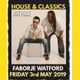 30 Min Warm Up Mix Friday 3rd May Faborje Watford Ratpack Special logo