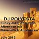 DJ Polyesta's Funky Jazzy Afro Latin afternoon set recording in Noorderlicht Amsterdam July 2015 logo