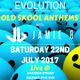 Old Skool Anthems Live @ Evolution 22.07.17 Mixed By Jamie B logo