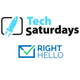 #startup z TechSaturdays: rozmowa z Piotrem Zaniewiczem, Right Hello logo