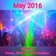 MAY 2016 CLUB MIX-DANCE, EDM & TOP40 REMIXES logo