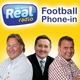 REAL RADIO FOOTBALL PHONE IN REPLAY - 04/05/12 logo