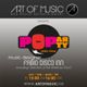 PoParty Radio on line from Monday to Friday  on www.artofmusic.fm logo