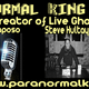 Paranormal King Radio guest Live Ghost Box App Creator Steve Hultay logo
