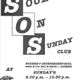 Soul on Sunday (3) Aug 1988 Malibu club Weymouth Dorset UK logo