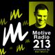 Motive Radio 213 - Presented by Ben Morris logo