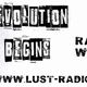 Revolution Begins Music Radio Show with GeoHa & Basiliko Entero ... 18-4-2016 ... www.lust-radio.com logo