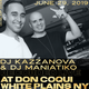 Dj Maniatiko & Dj Kazzanova Live at Don Coqui WP 6.29.19 [Dirty] logo
