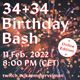34+34 Birthday Bash | TWO mixed by L'Man logo