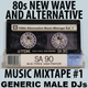 80s New Wave / Alternative Songs Mixtape Volume 1 logo