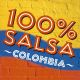 100% SALSA COLOMBIANA MIX 2018 logo