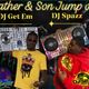 DJ GET and DJ SPAZZ FATHER & SON JUMP OFF logo