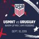 Official Warm-Up Mix | USMNT vs. Uruguay | St. Louis, MO logo