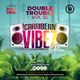The Double Trouble Mixxtape 2020 Volume 50 Carribean Vibez Edition logo