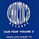 Clarkee - Future World - Hectic Records Tour - Rhythm Station - 25 Aug 1995 logo